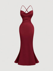Vestido Longo Vermelho Feminino