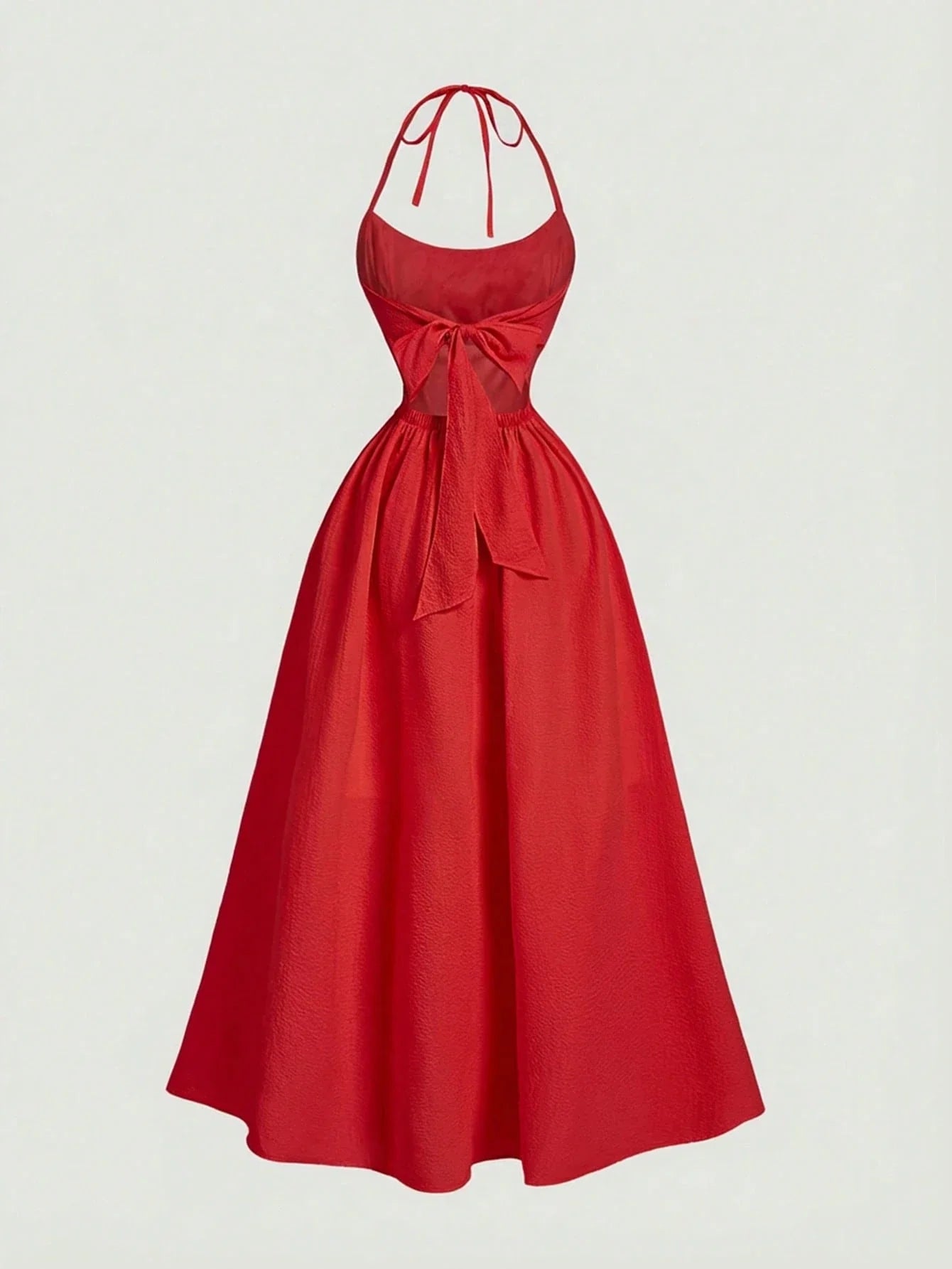 Vestido Longo Vermelho Feminino
