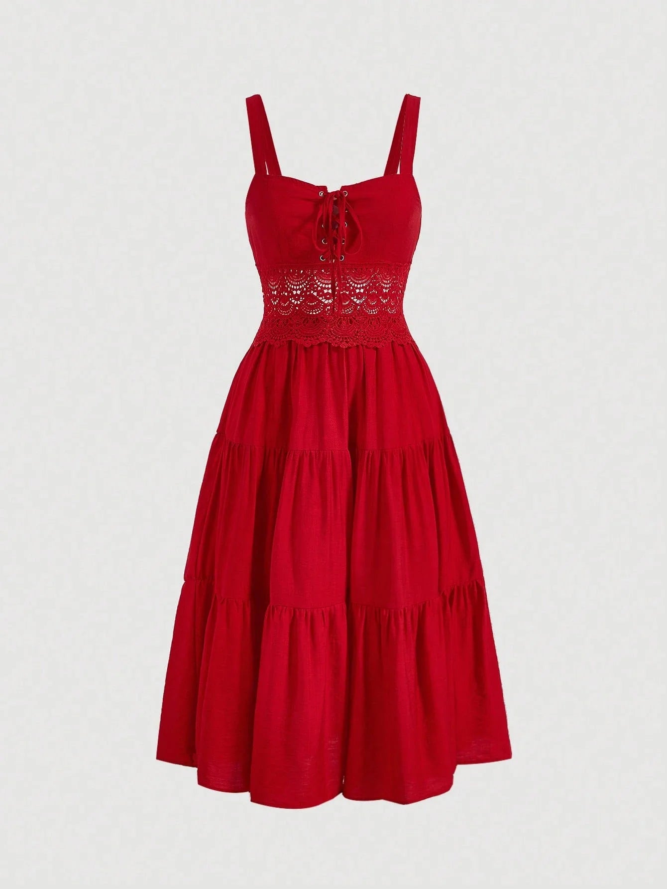 Vestido Longo Vermelho Lucia