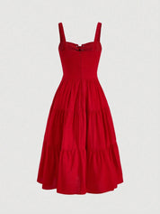 Vestido Longo Vermelho Lucia