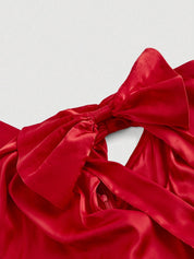 Vestido Longo Vermelho Martina