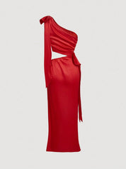 Vestido Longo Vermelho Martina