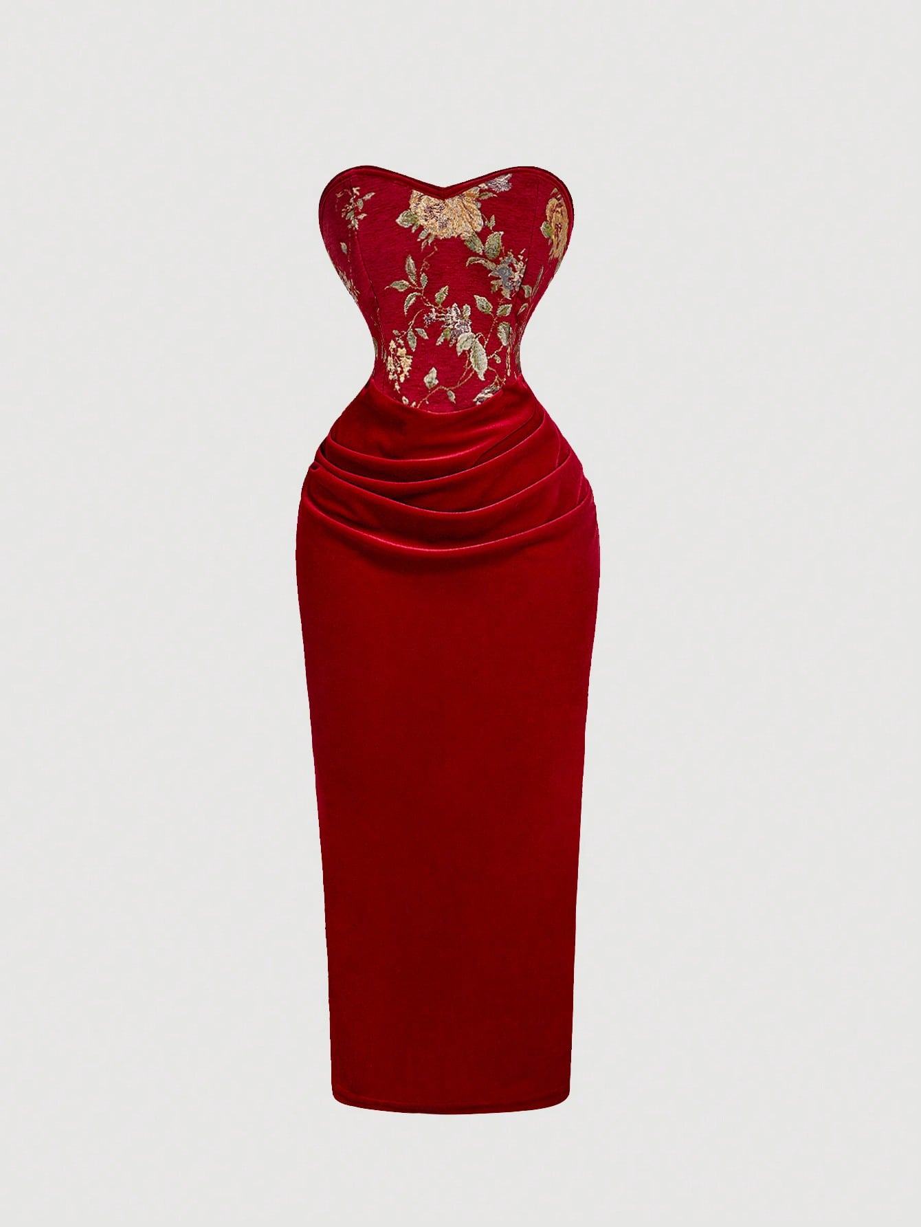 Vestido Longo Vermelho Natalia