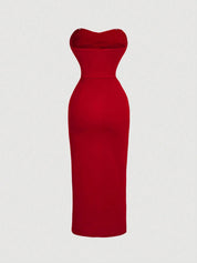 Vestido Longo Vermelho Valeria