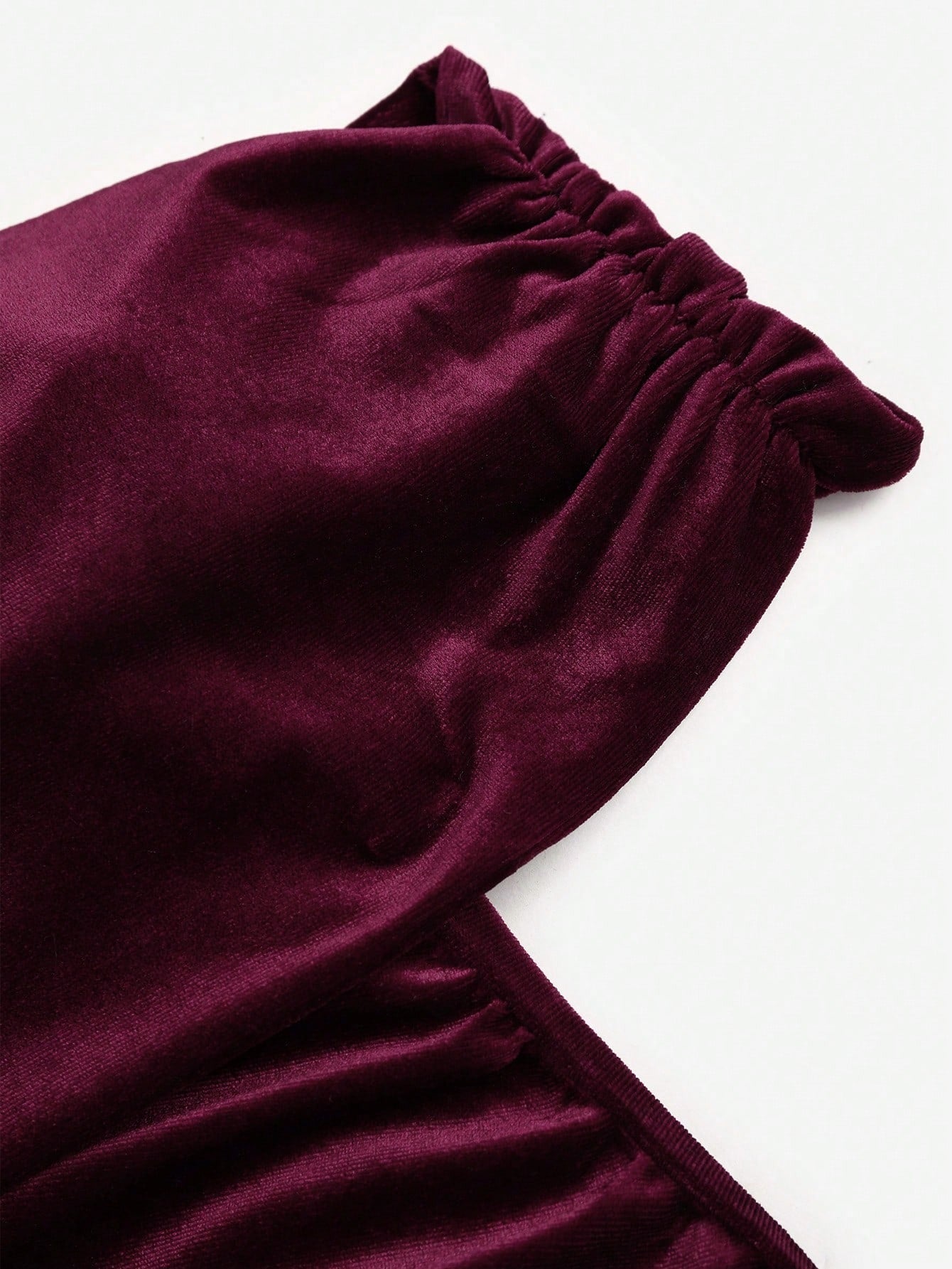 Vestido Longo Vermelho Vanie Feminino em Veludo Elegante