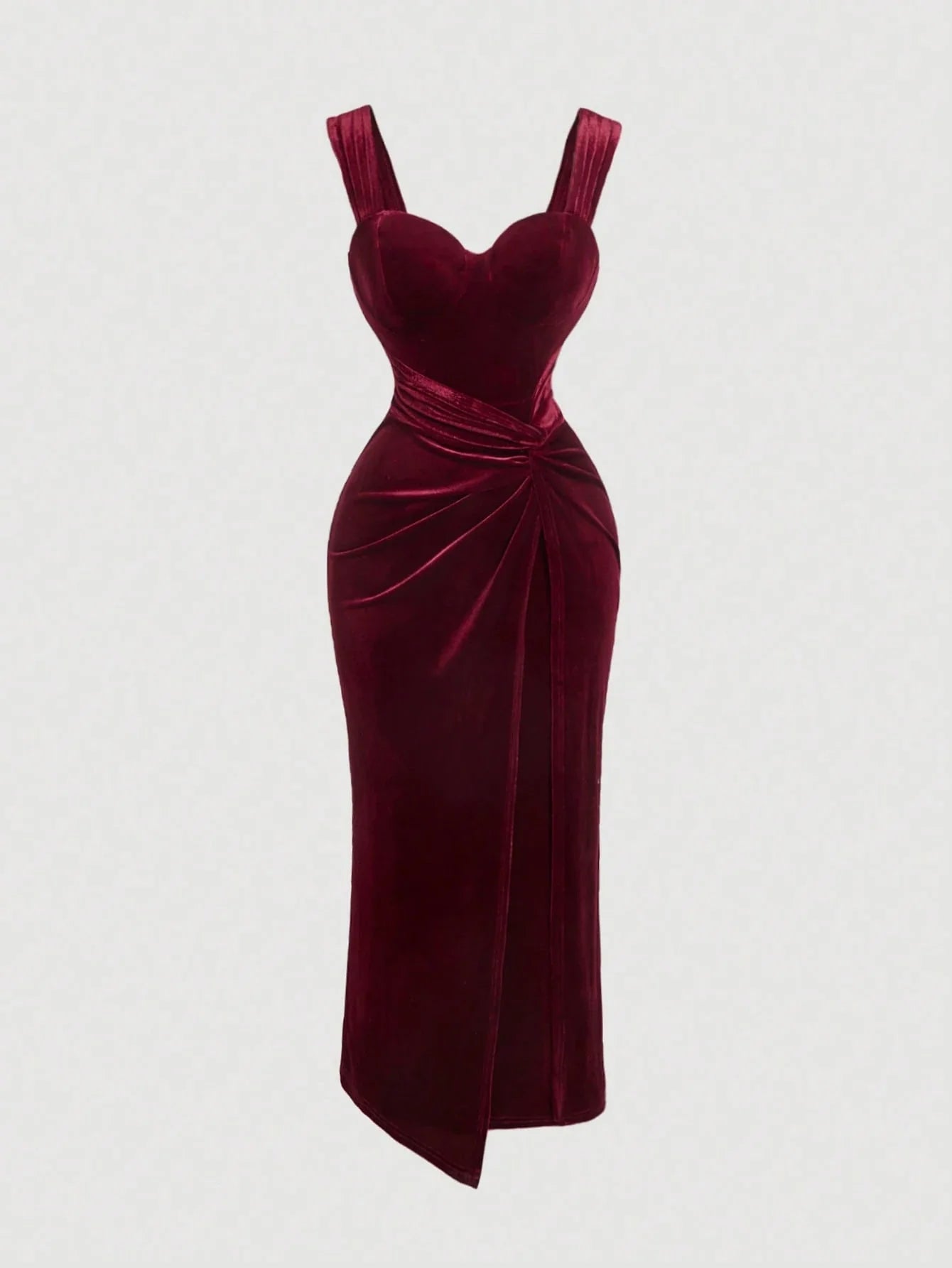 Vestido Longo Vermelho Violet