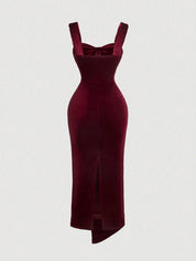 Vestido Longo Vermelho Violet