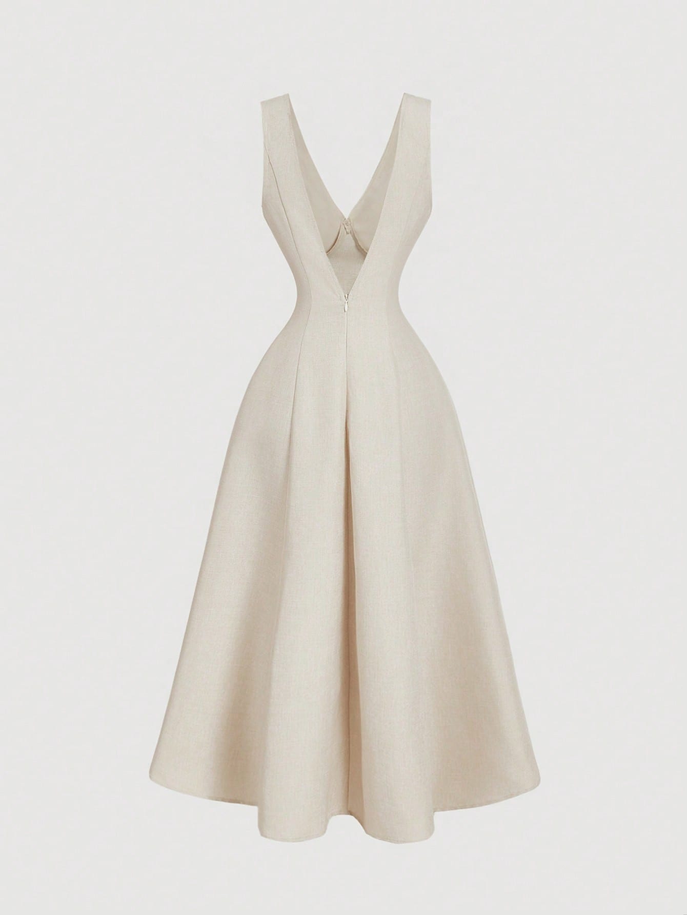Vestido Midi Branco Manuela
