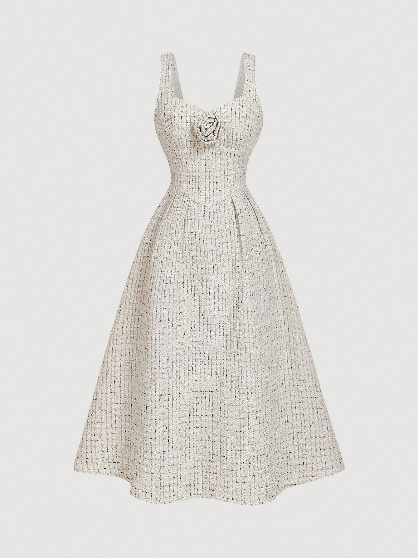 Vestido Midi Branco Michele