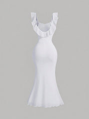 Vestido Midi Branco Olívia