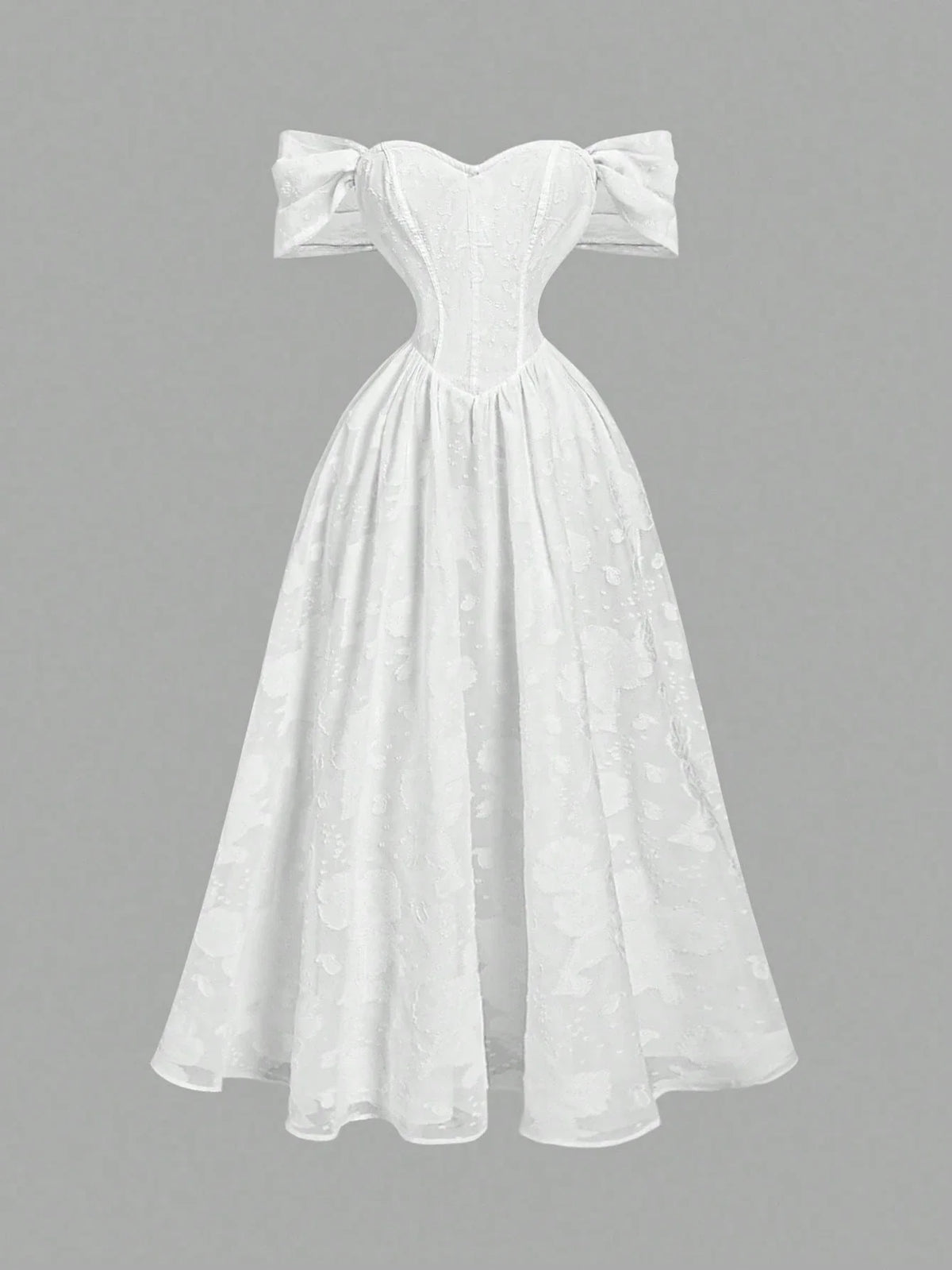Vestido Midi Branco Patrícia