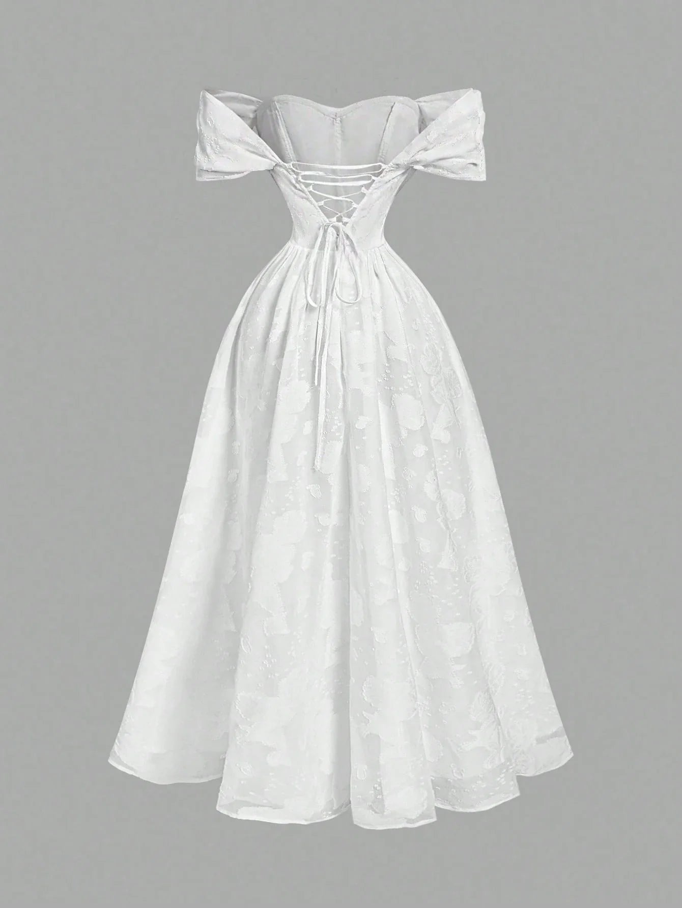 Vestido Midi Branco Patrícia