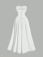 Vestido Midi Branco Paula