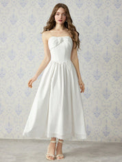 Vestido Midi Branco Paula