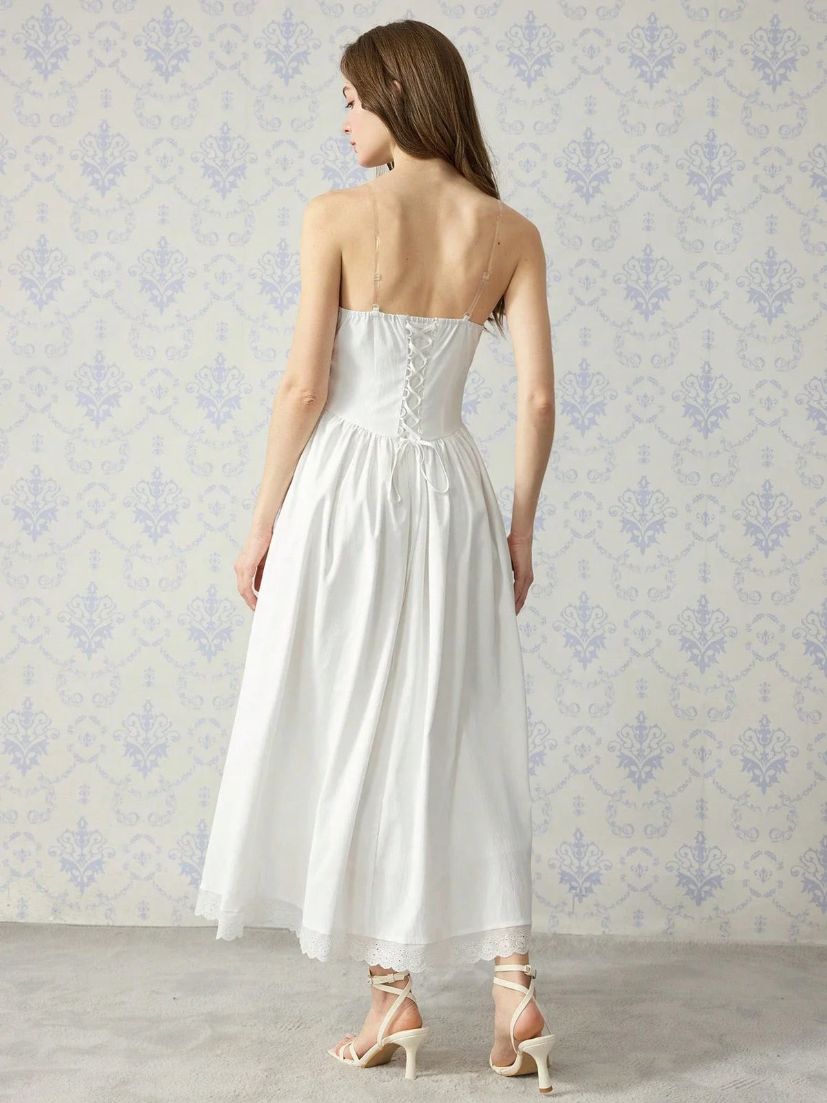 Vestido Midi Branco Paula