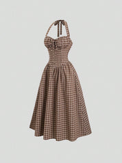 Vestido Midi Elegante Feminino Babi em Tecido Confortável