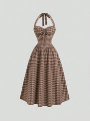 Vestido Midi Elegante Feminino Babi em Tecido Confortável