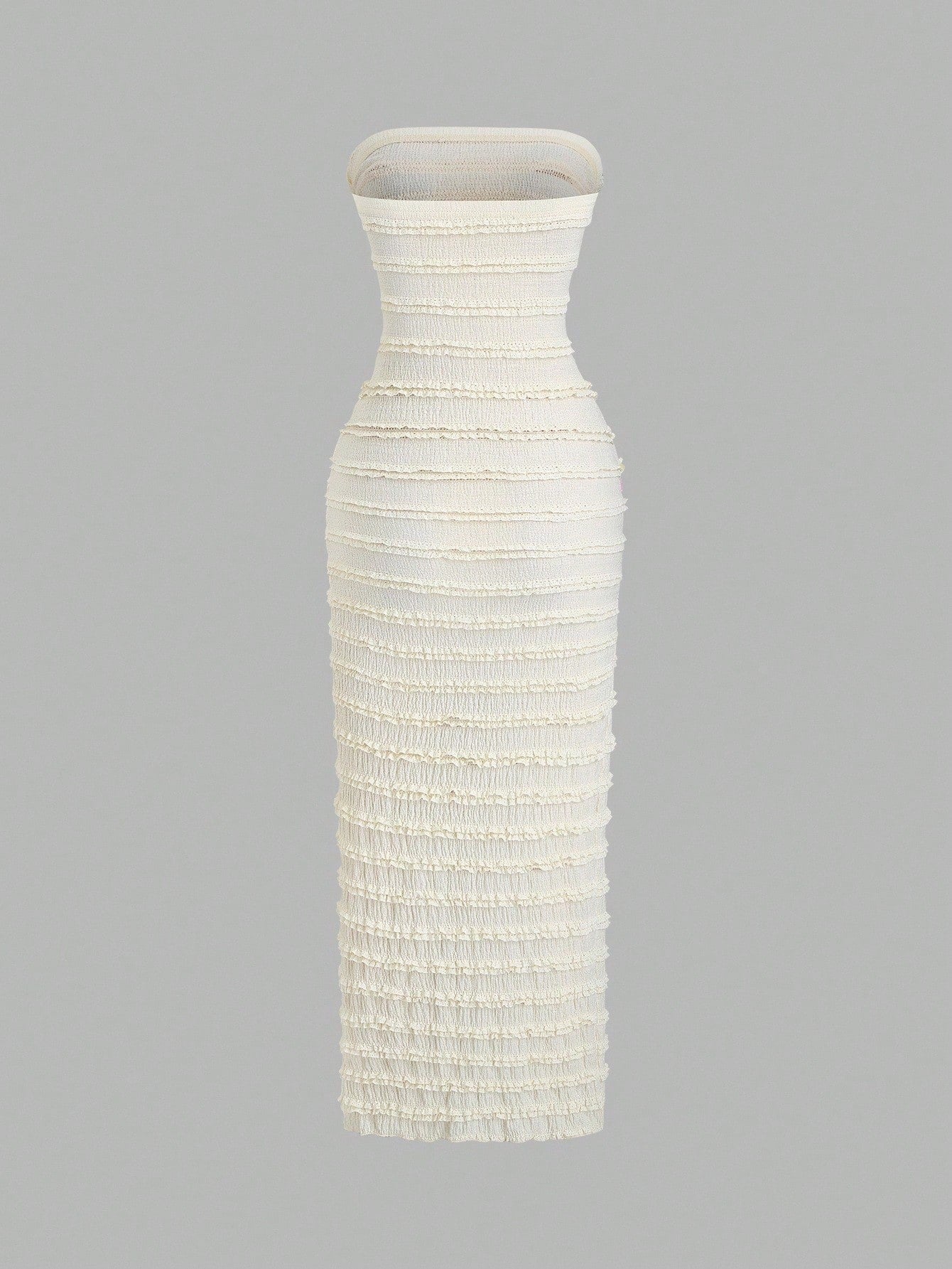 Vestido Midi Elegante Feminino em Malha