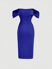 Vestido Midi Elegante Maria Eduarda