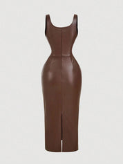 Vestido Midi Elegante Maria Helena