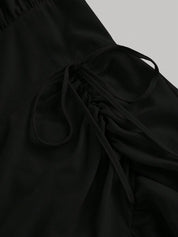 Vestido Midi Preto Julia Feminino