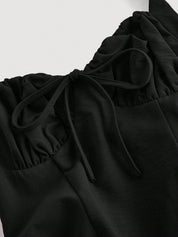 Vestido Midi Preto Laura Feminino