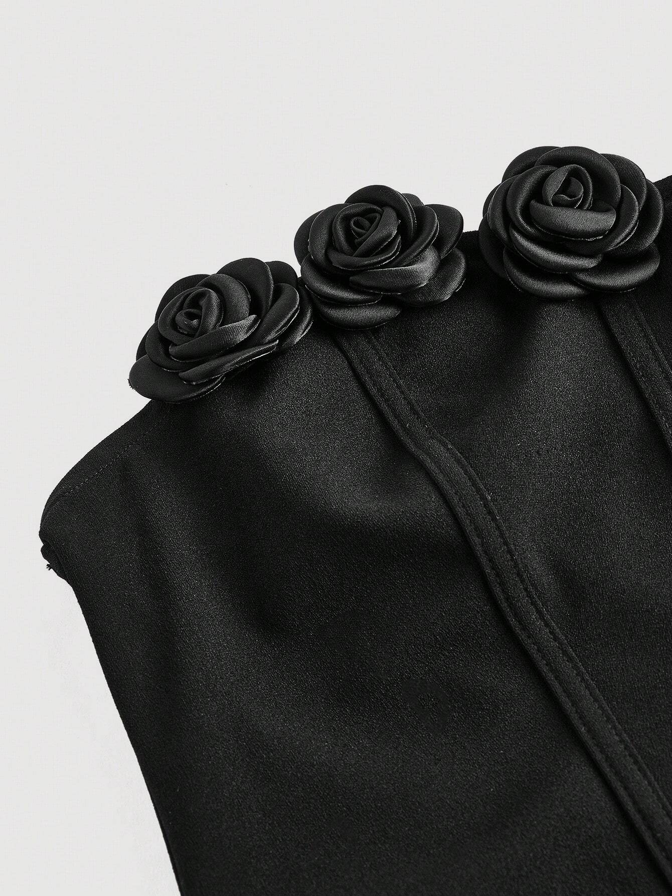 Vestido Midi Preto Letícia