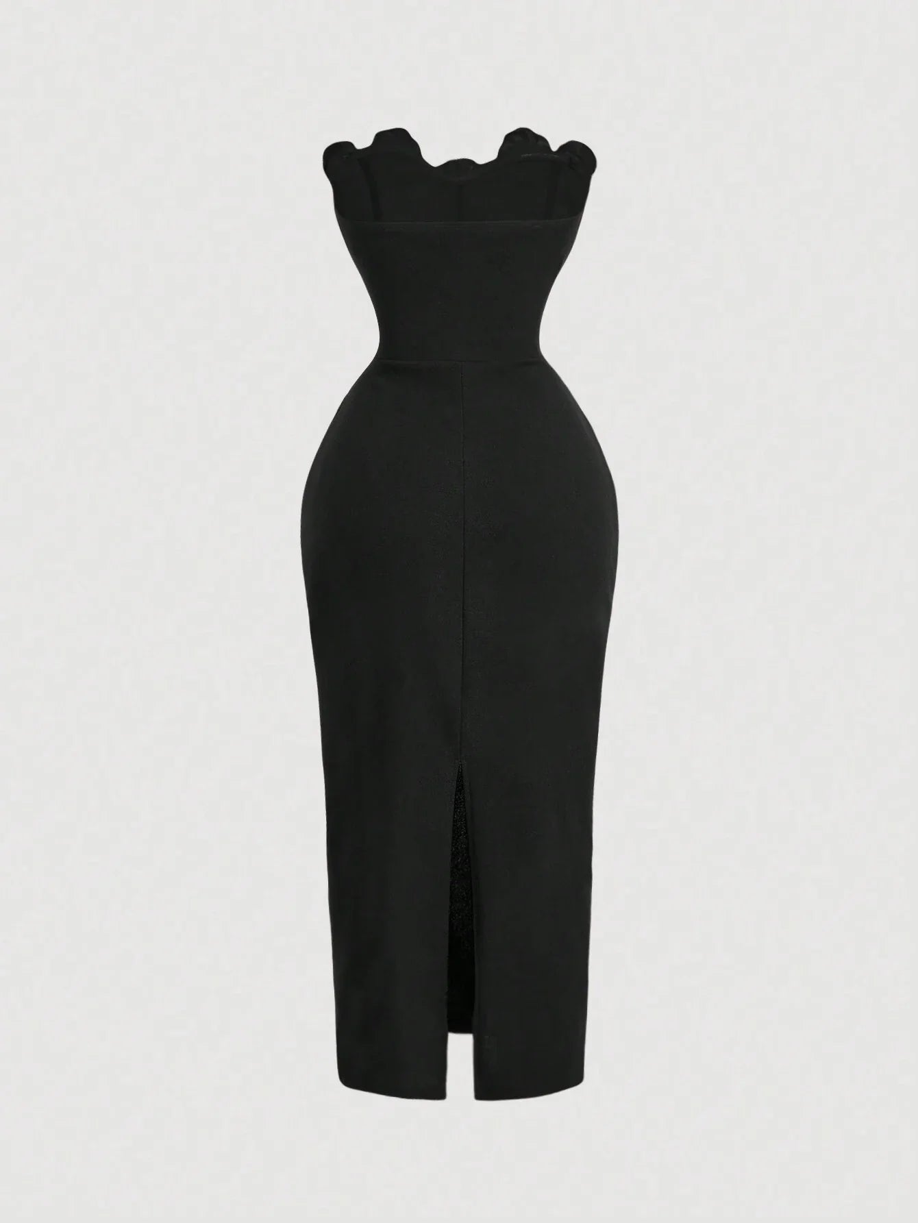 Vestido Midi Preto Letícia