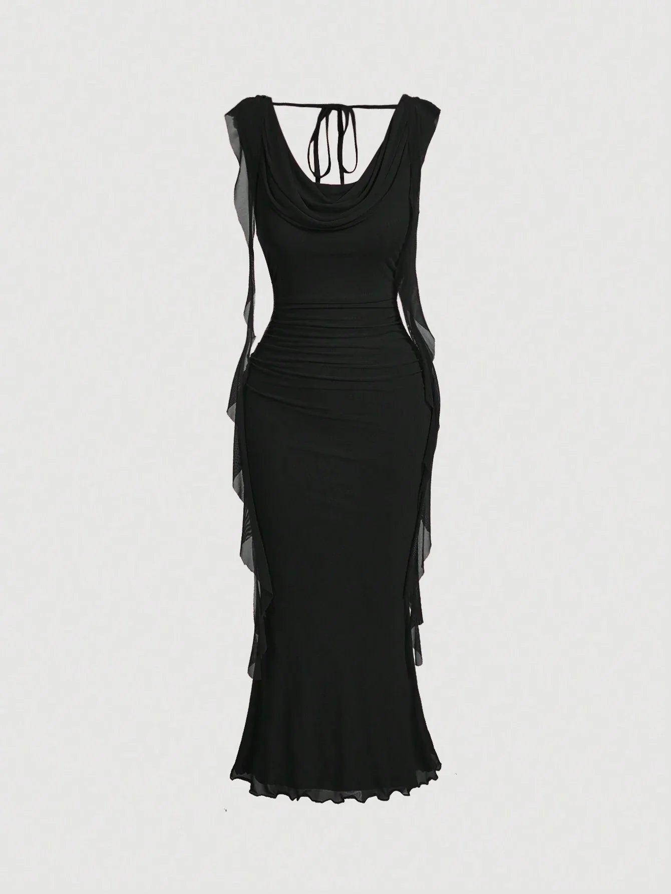 Vestido Midi Preto Madalena