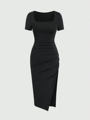 Vestido Midi Preto Noemi Feminino