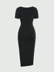 Vestido Midi Preto Noemi Feminino