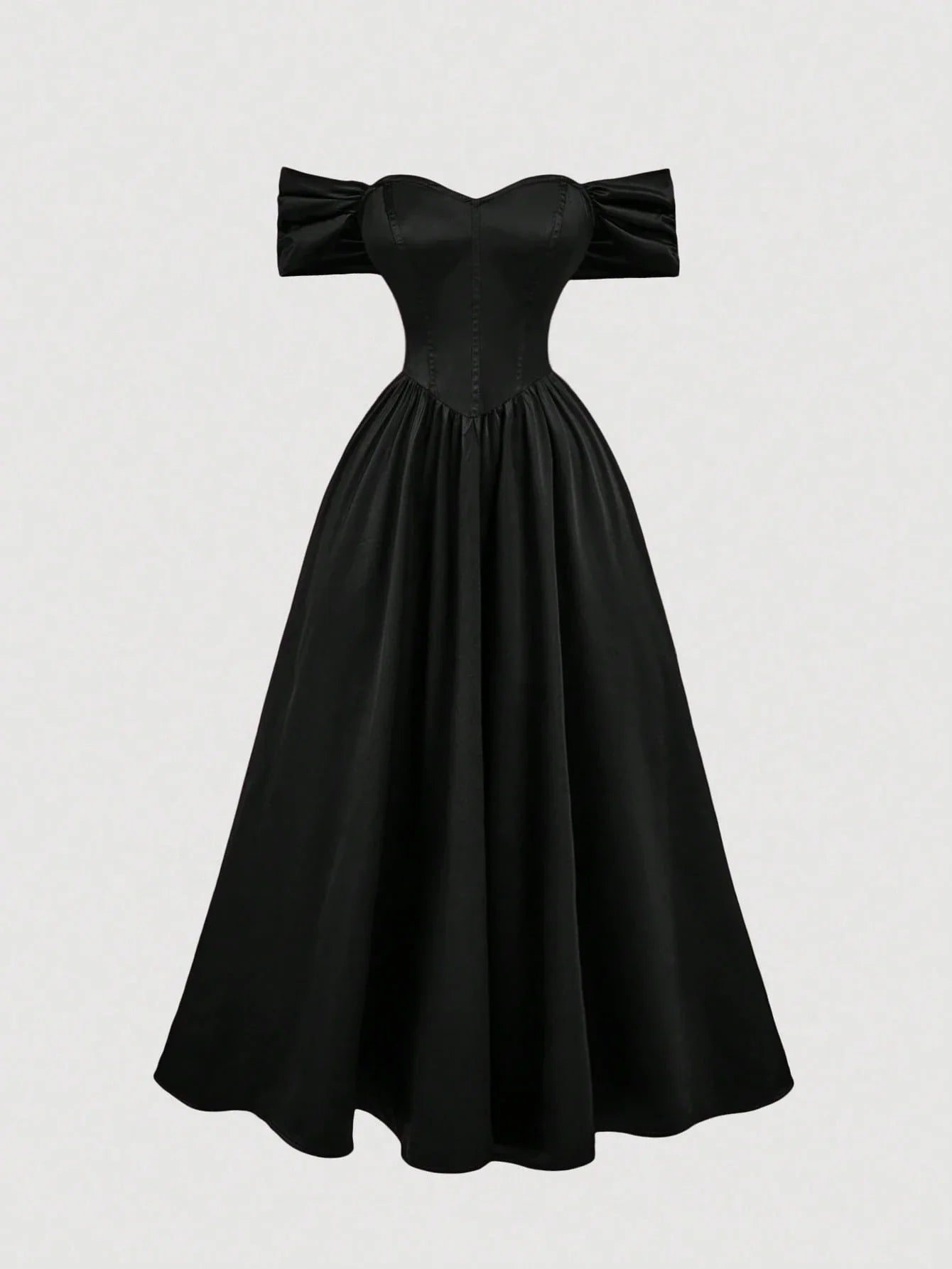 Vestido Midi Preto Paloma