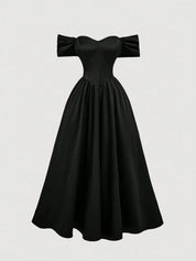Vestido Midi Preto Paloma