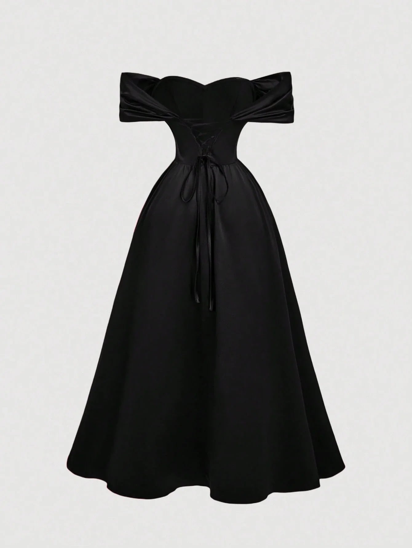 Vestido Midi Preto Paloma