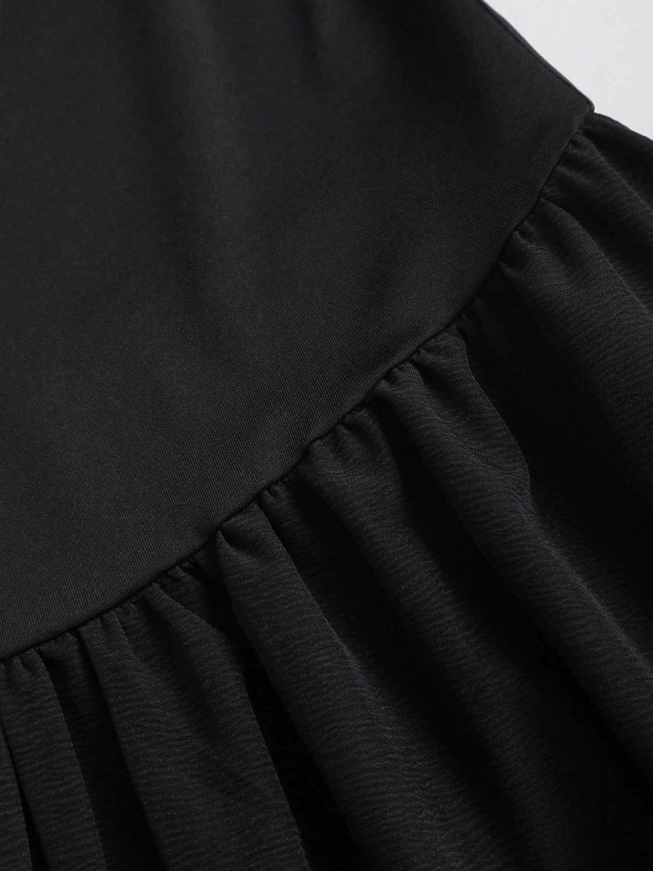 Vestido Midi Preto Feminino em Malha