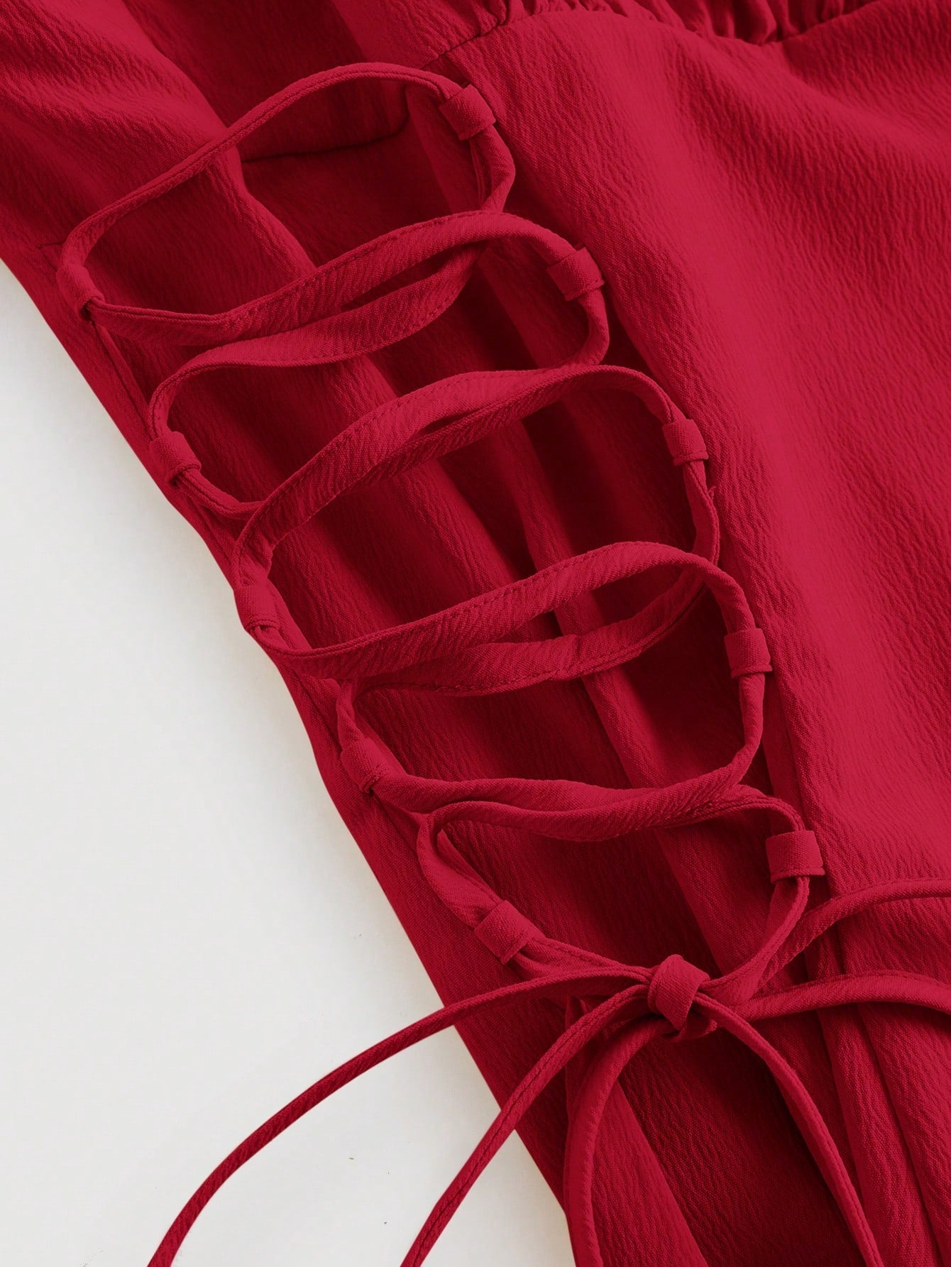 Vestido Midi Vermelho Lavínia