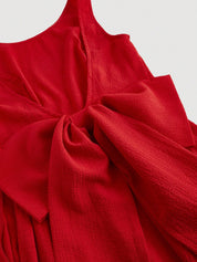 Vestido Midi Vermelho Lívia