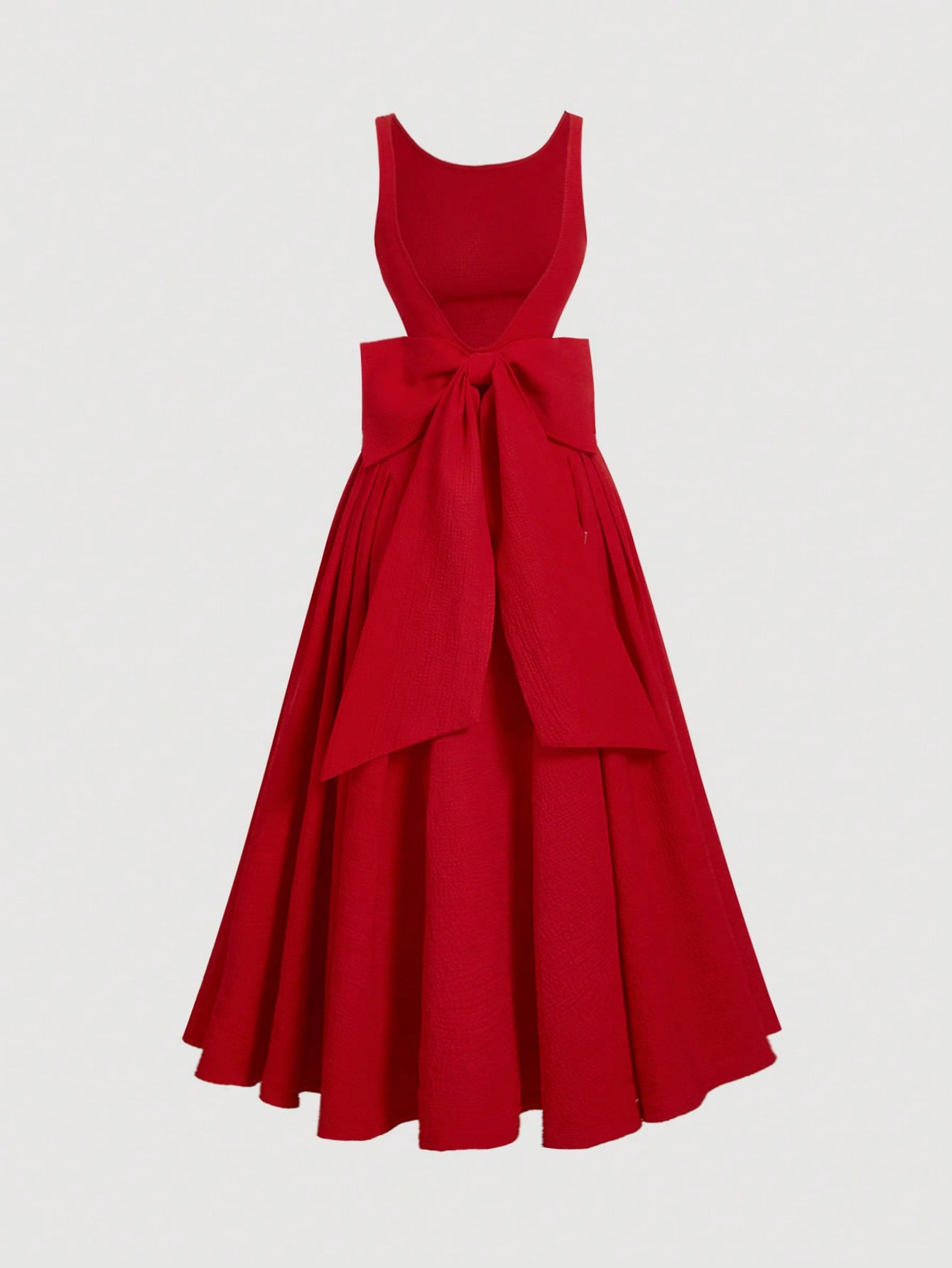 Vestido Midi Vermelho Lívia