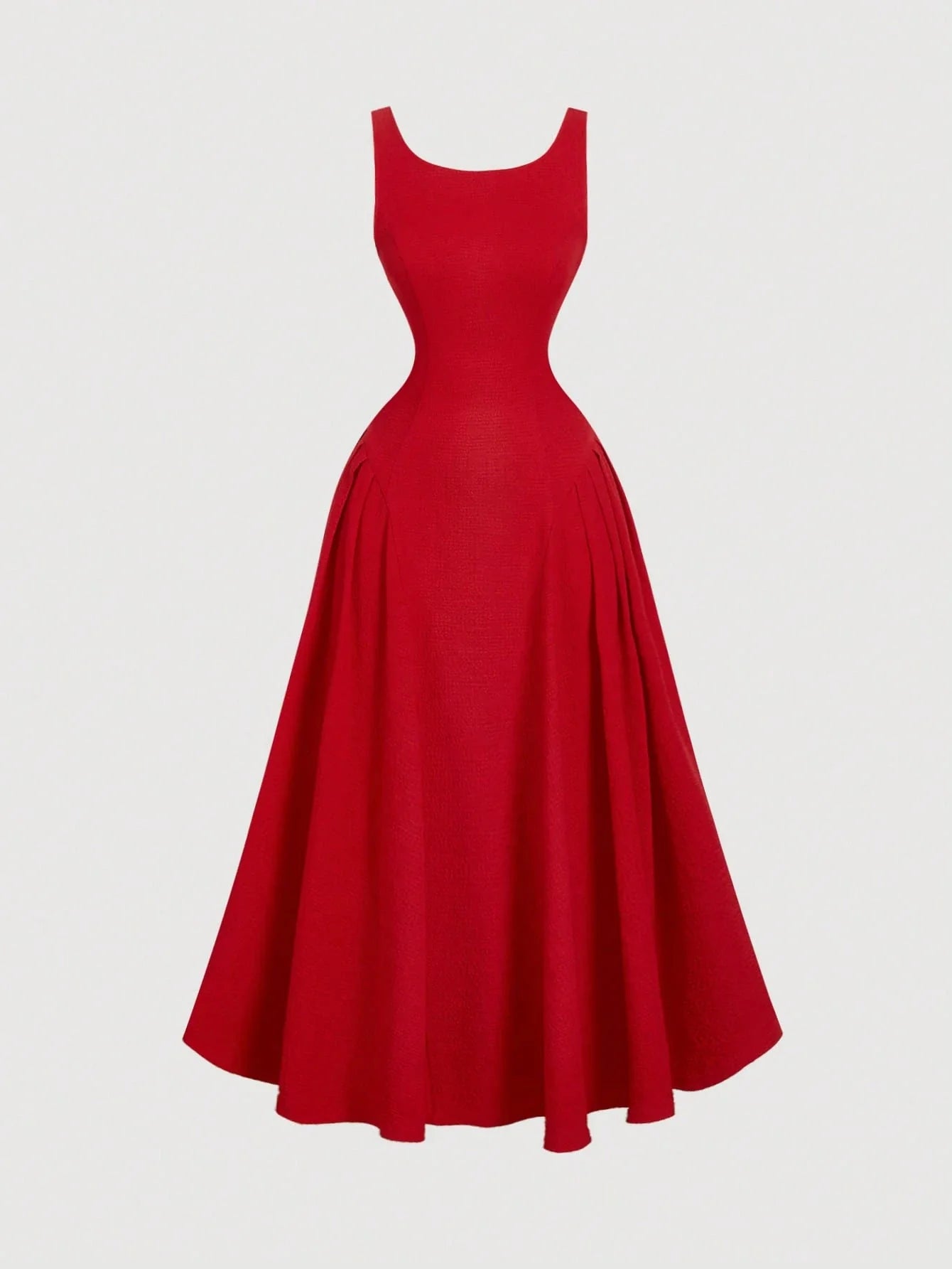 Vestido Midi Vermelho Lívia