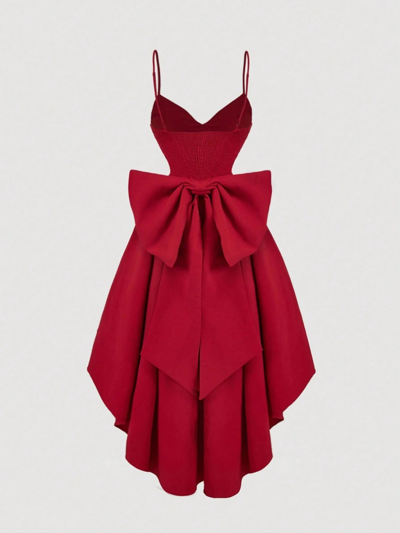 Vestido Midi Vermelho Luana