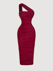Vestido Midi Vermelho Luciana