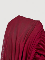 Vestido Midi Vermelho Luciana