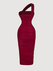 Vestido Midi Vermelho Luciana