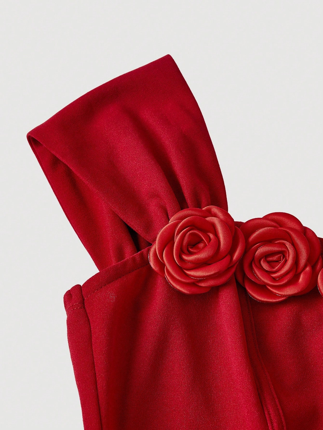 Vestido Midi Vermelho Luiza