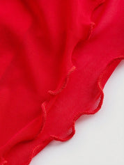 Vestido Midi Vermelho Madalena