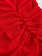 Vestido Midi Vermelho Madalena
