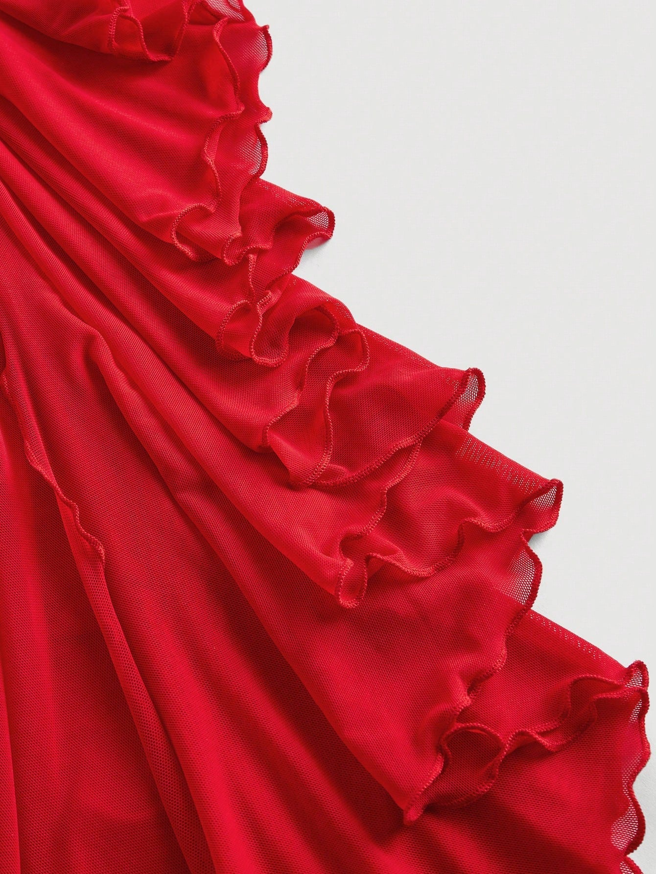 Vestido Midi Vermelho Maria Alice