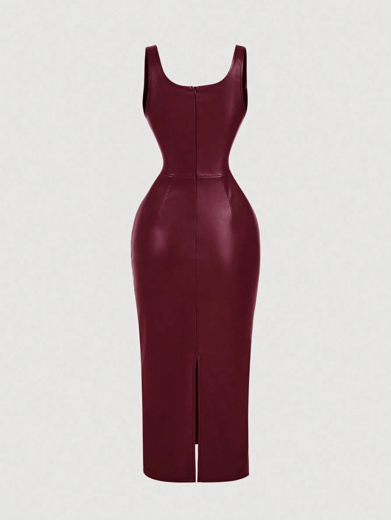 Vestido Midi Vermelho Maria Helena