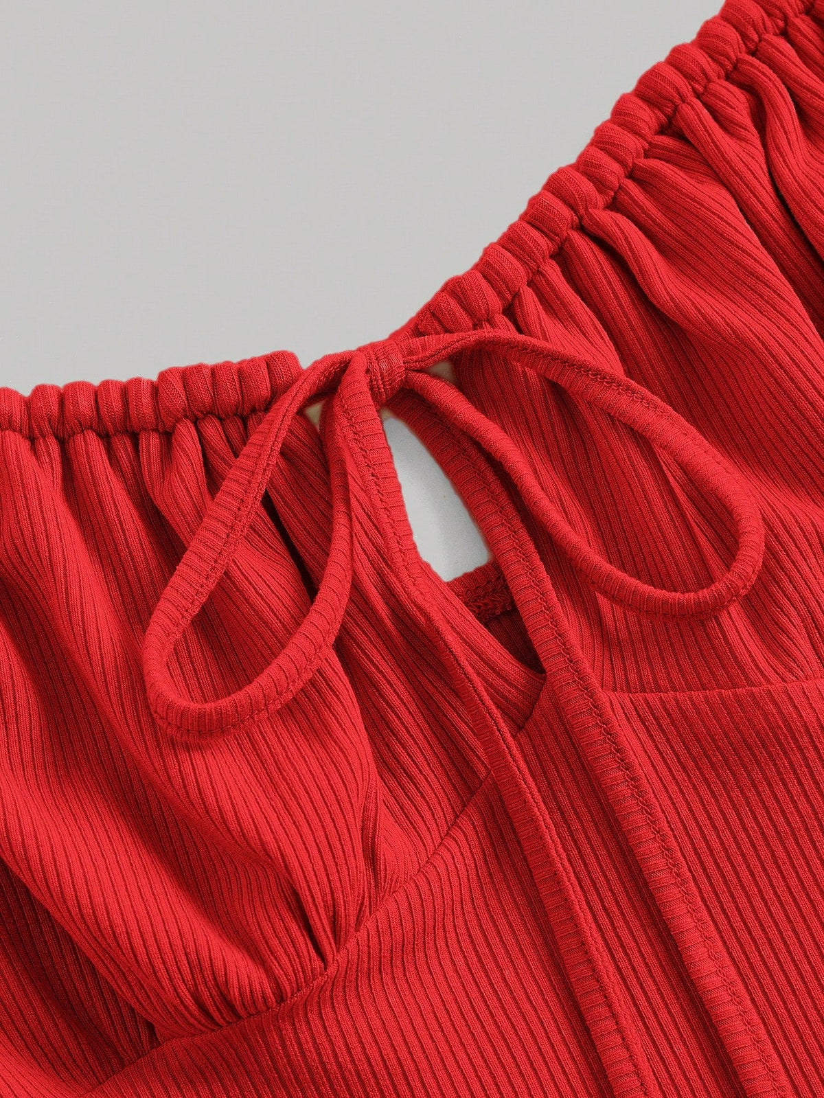 Vestido Midi Vermelho Maria Laura
