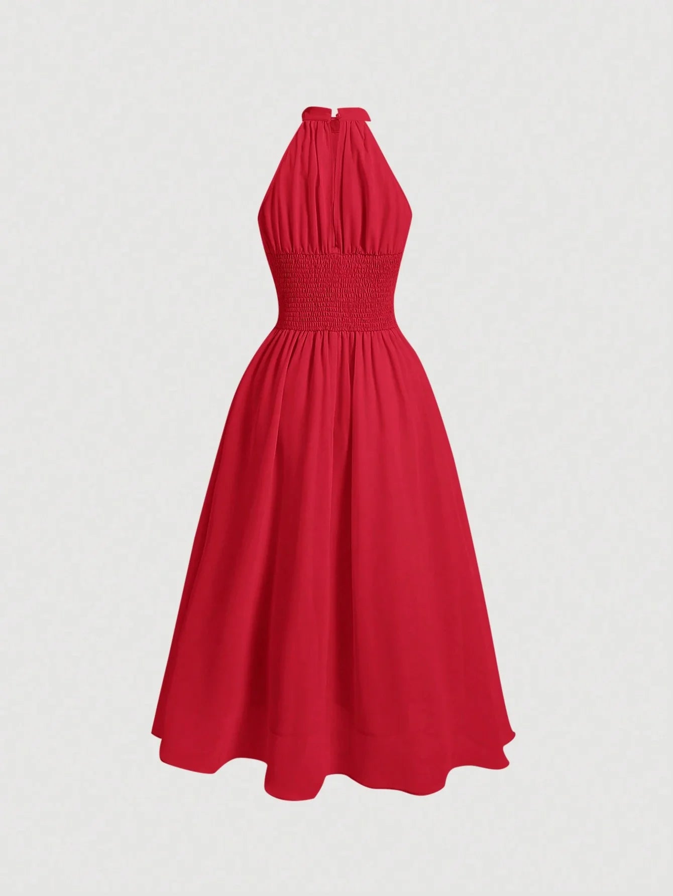 Vestido Midi Vermelho Mariane